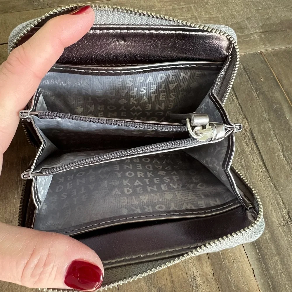 Kate Spade Brighton Lane Dani Glitter Stone Wallet - Picture 7 of 10